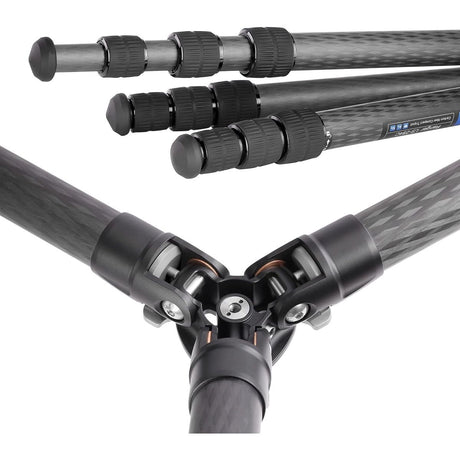 Leofoto LS-284C Pro+ LH-30R CNC Carbon Fiber Tripod 28mm - image 3 of 5