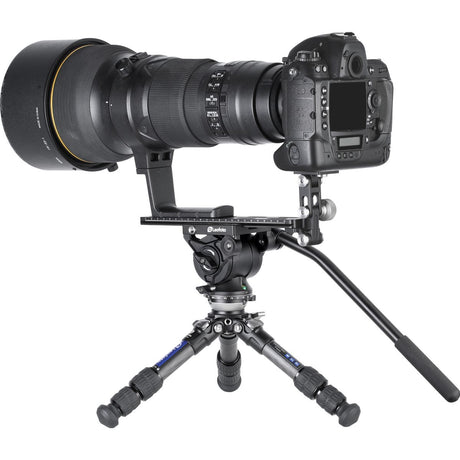 Leofoto LS-223CEX+RH-0 CNC Tripod w/ Leveling Base And Panning Clamp - image 5 of 5