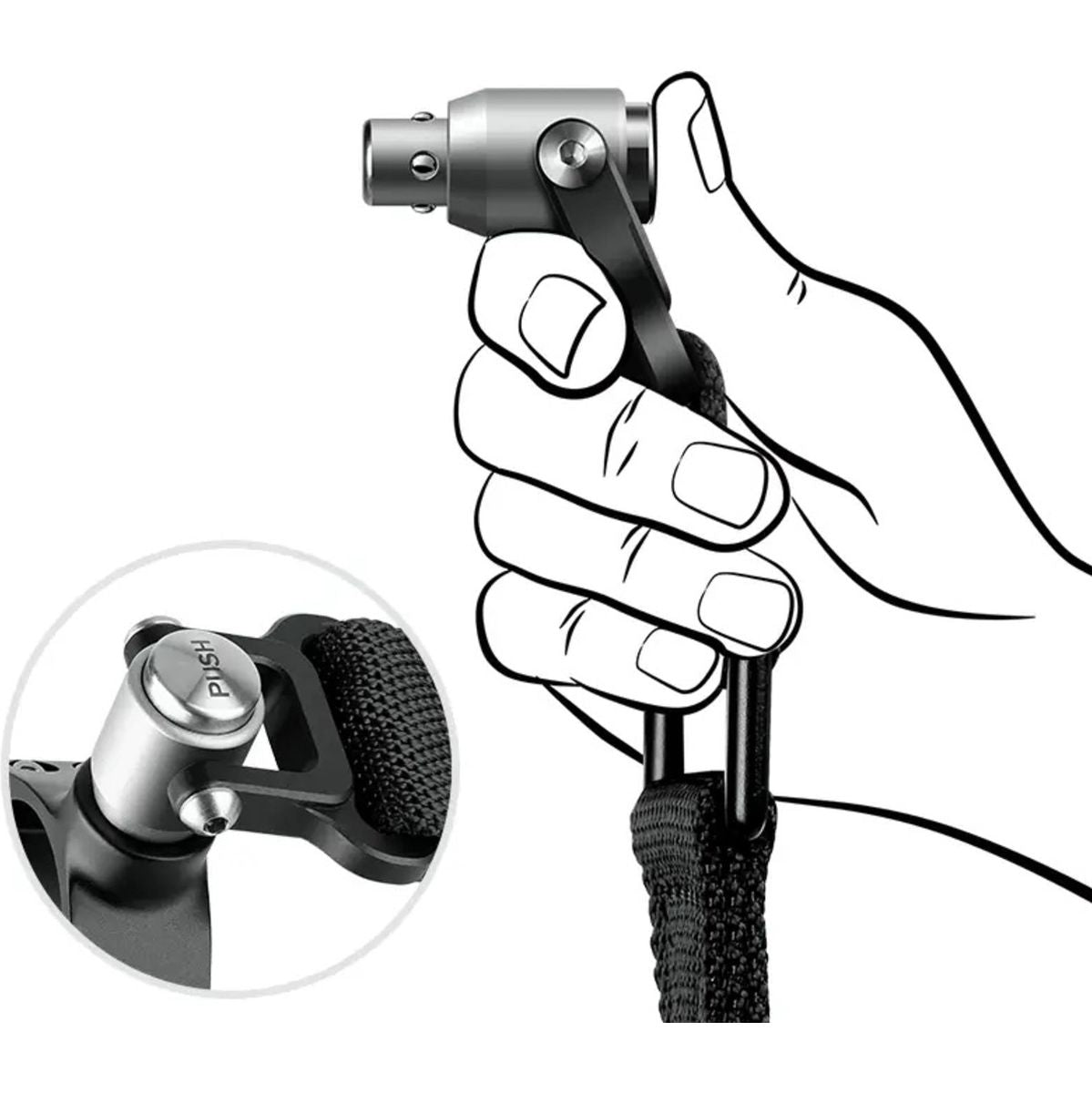 Leofoto QD-1 QD Sling Swivel - image 3 of 3