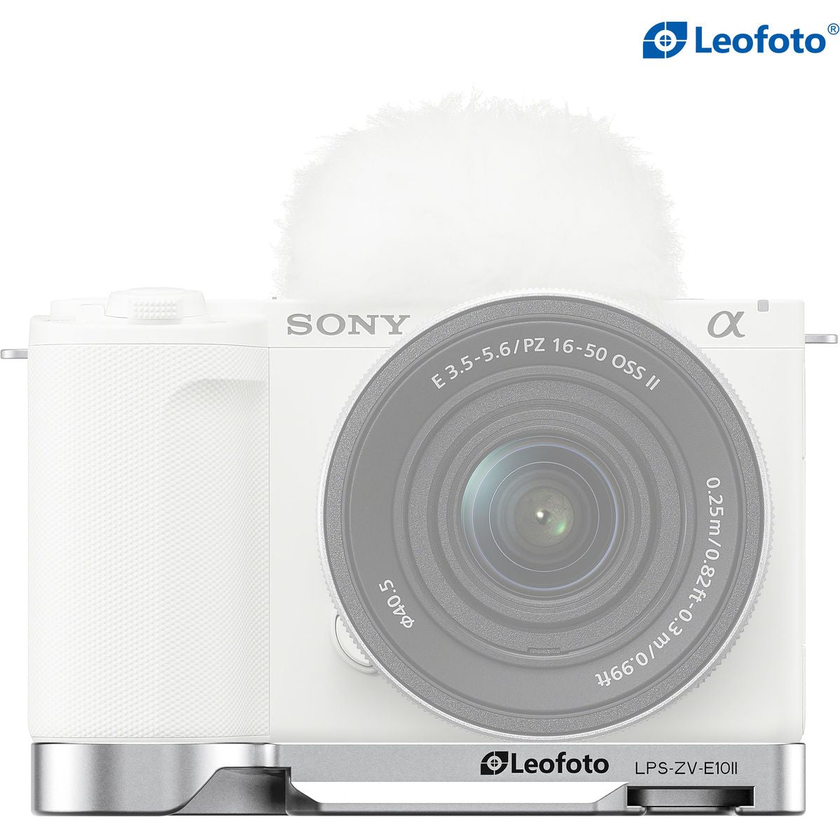 Leofoto LPS-ZV-E10II Silver L Plate For Sony ZV-E10II - image 2 of 5
