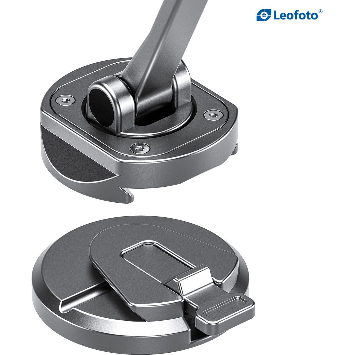 Leofoto PM-02 Phone & Tablet Holders Silver