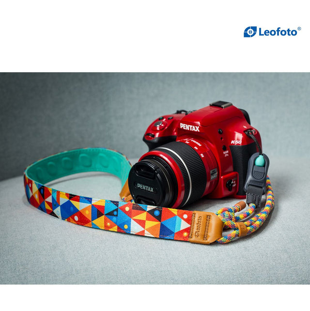 Leofoto Camera Strap - Rainbow Pearl