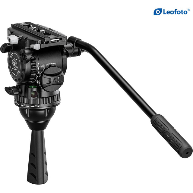 Leofoto FH-20M Fluid Head w/ Manfrotto Standard Plate
