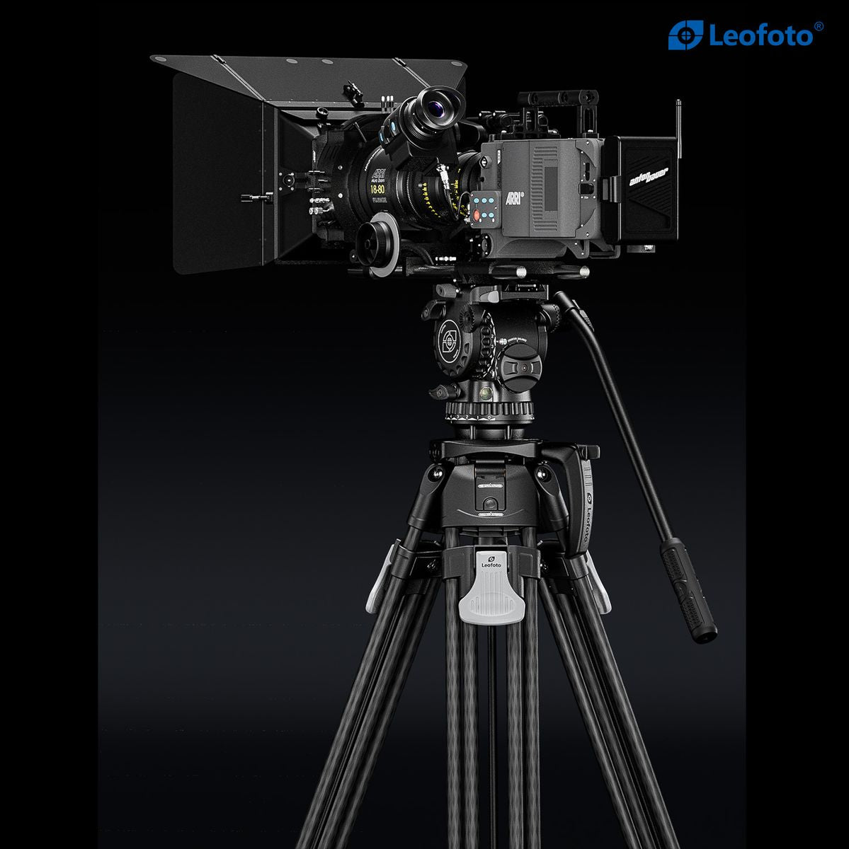 Leofoto FH-20M Fluid Head w/ Manfrotto Standard Plate - image 4 of 5