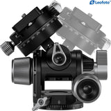 Leofoto Geared Head w/ GR-3 Geared Panning Adapter - image 3 of 5