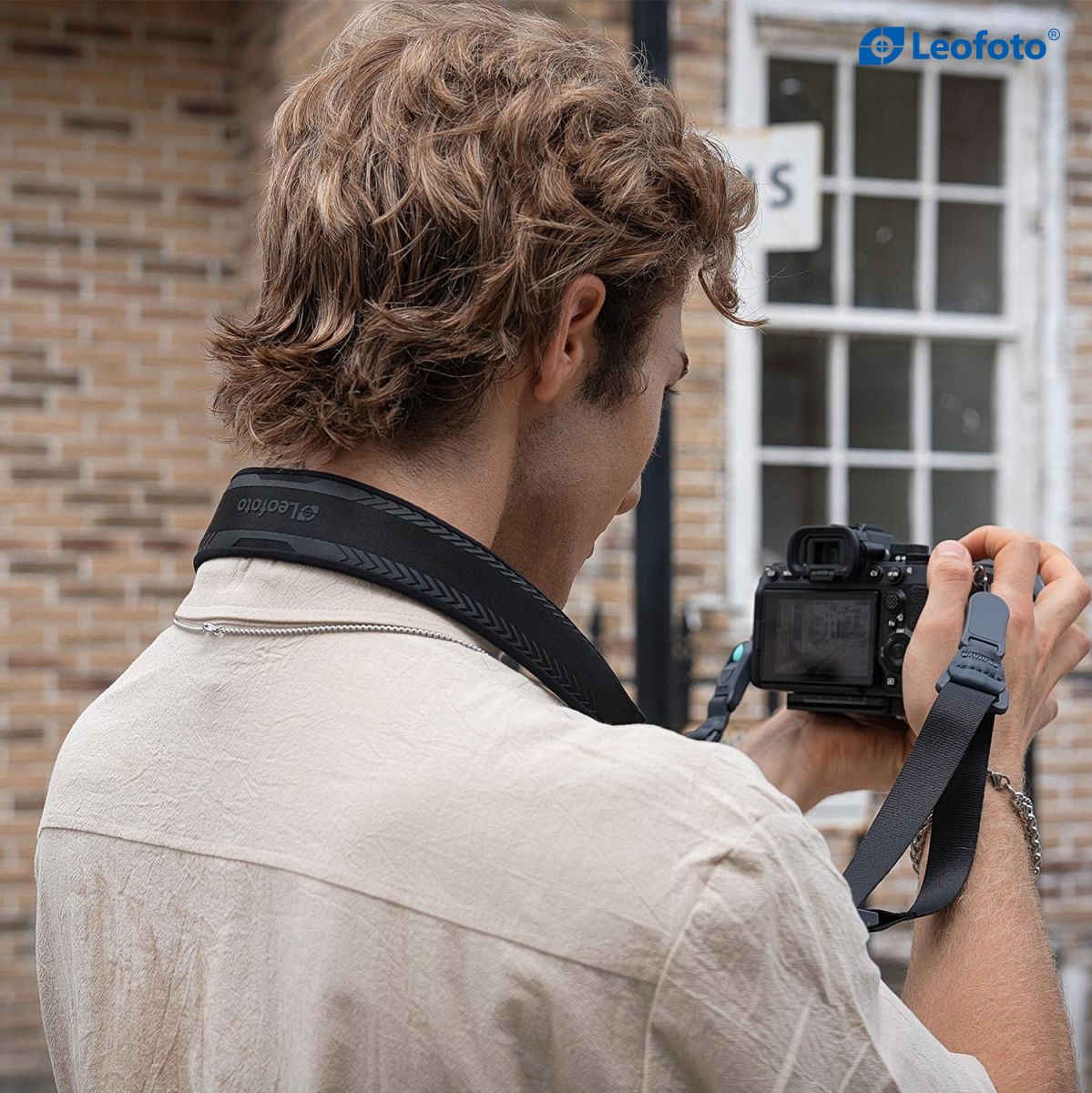 Leofoto Camera Strap Black