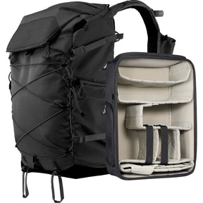 Leofoto Backup Series Backpack 35l Bag+ Large Divider (Black)