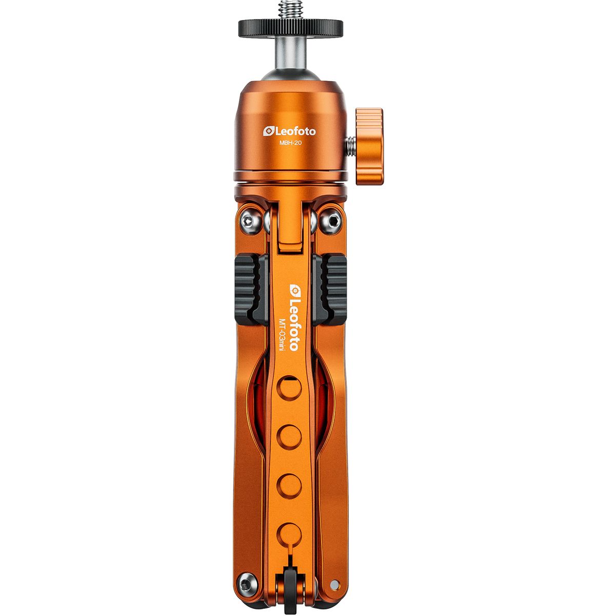 Leofoto MT-03MINI Table Tripod + MBH-20 Ball Head (Orange)