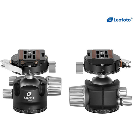 Leofoto 40mm Low Profile Ball Head (Panning Clamp w/ Quick Release Lock System)
