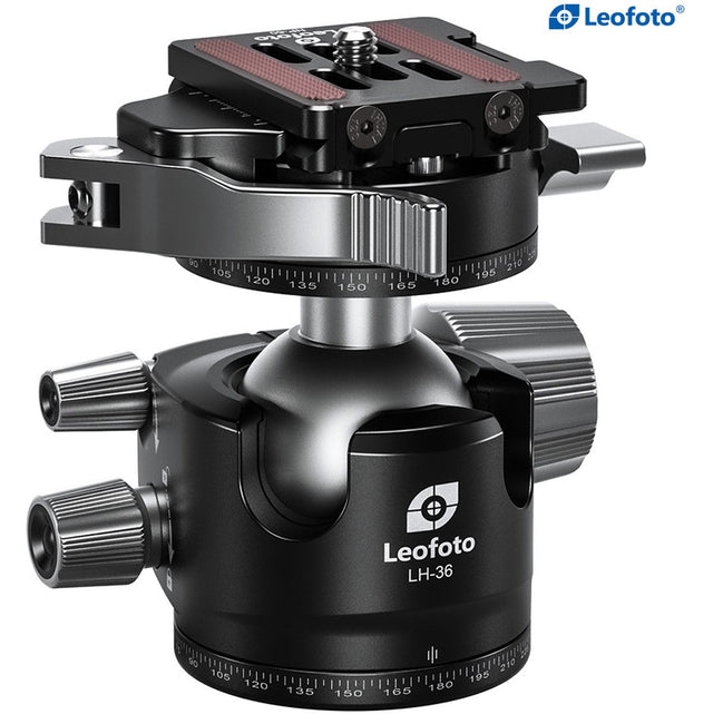 Leofoto 36mm Low Profile Ball Head (w/ 52mm Panning Clamp)