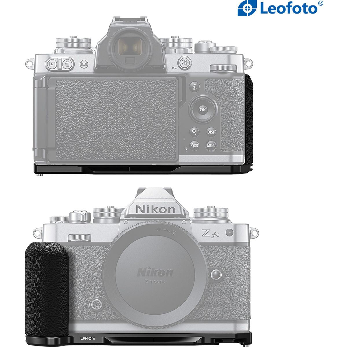 Leofoto L Plate For Nikon ZF Black - image 4 of 5