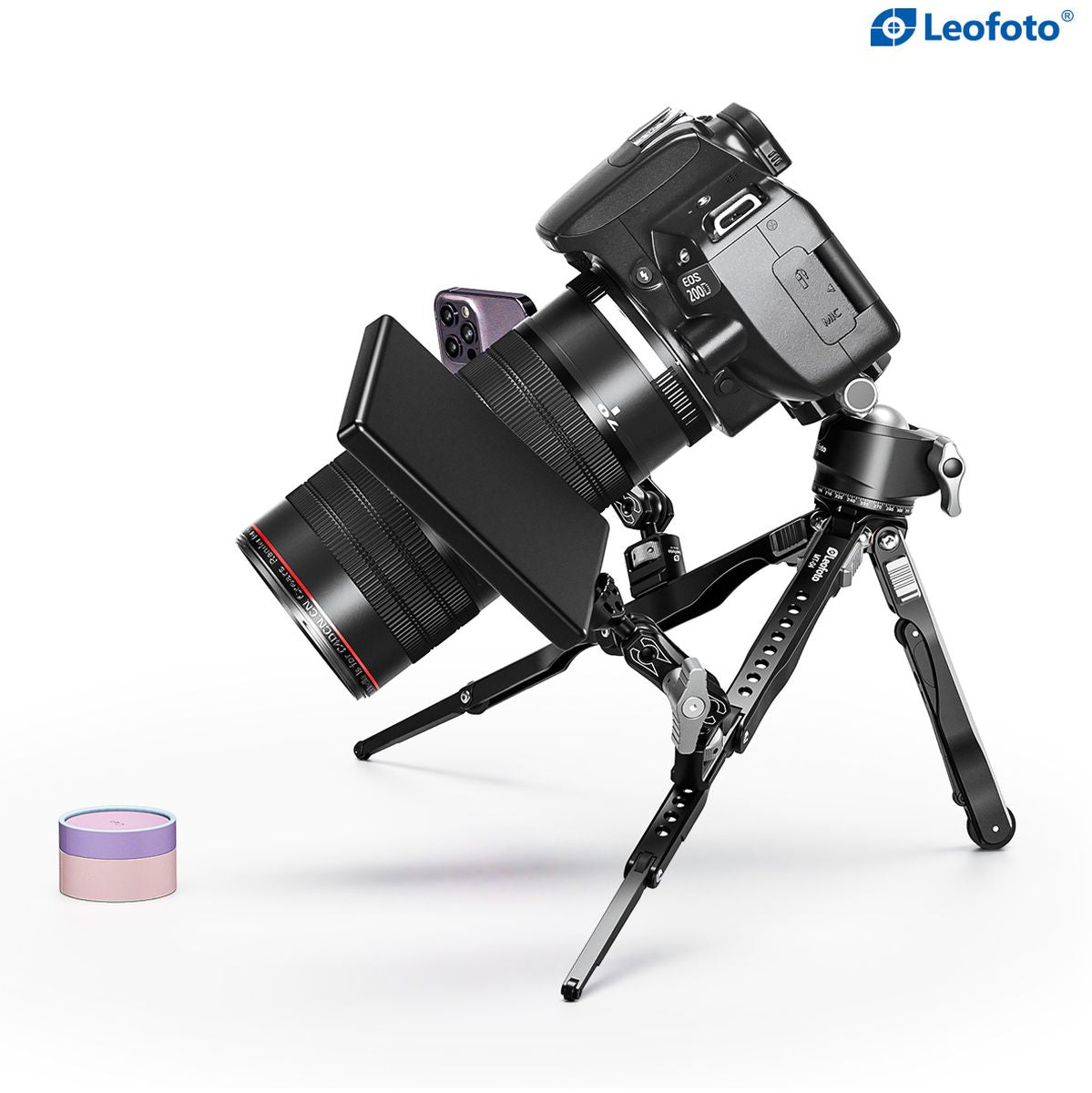 Leofoto Pocket Mini Tripod MT-04 + Ball Head LH-30 - image 4 of 5