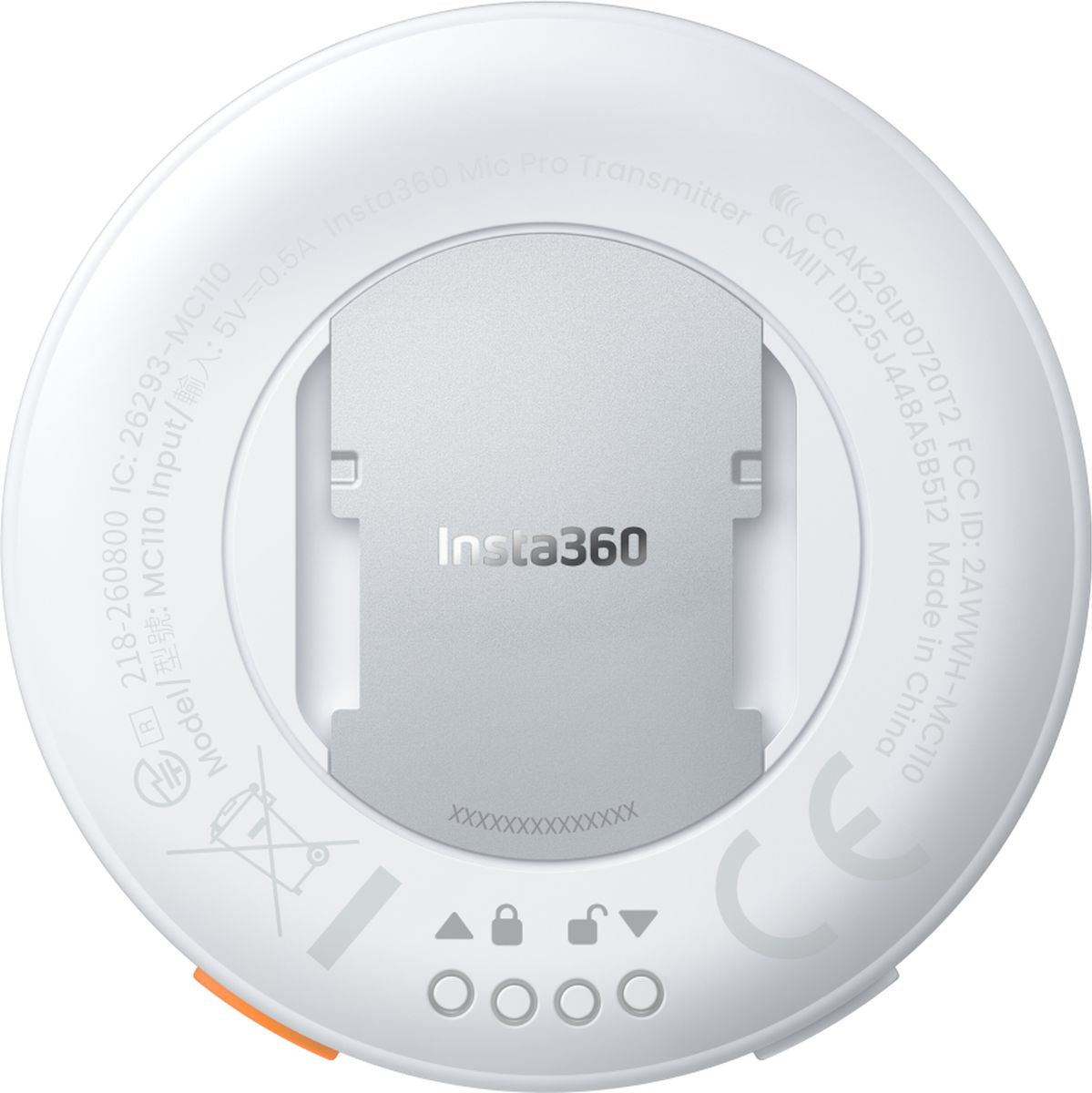 Insta360 Mic Pro Transmitter (Arctic White) - image 3 of 4