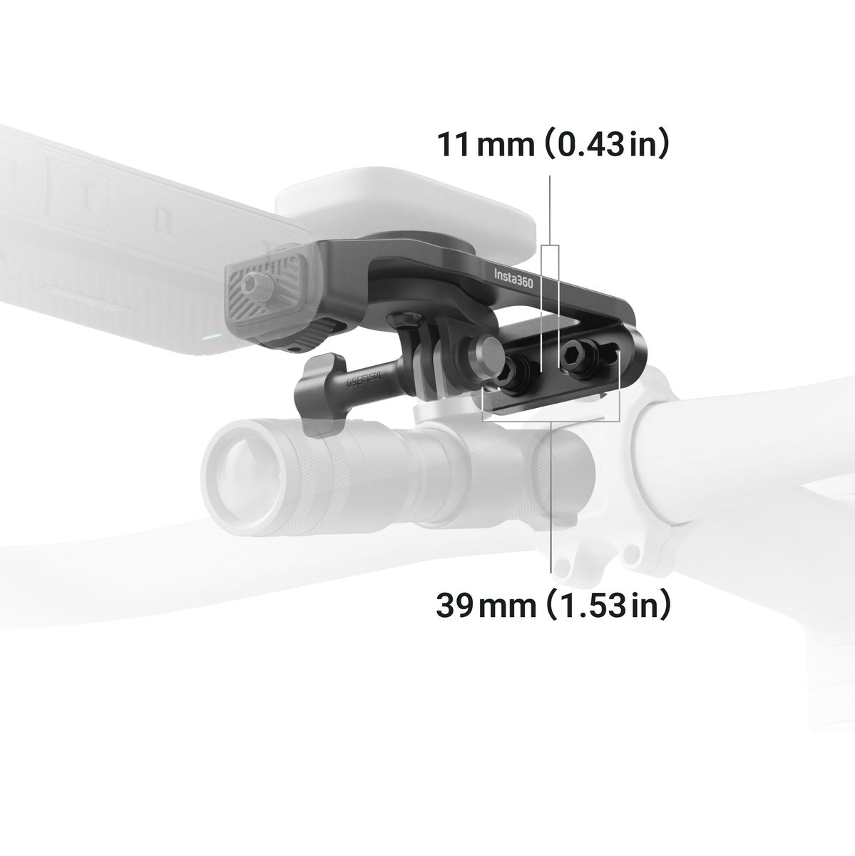 Insta360 Bike Computer Mount (Independent Handlebars)