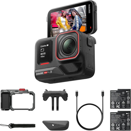 Insta360 Ace Pro 2 Dual Battery Xplorer Bundle (Dark Grey New