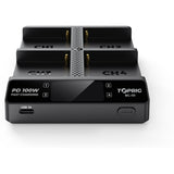 Accsoon Toprig 100W 4-BAY NP-F Fast Charger w/ EU Gan Charger