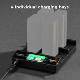 Accsoon Toprig 100W 4-BAY NP-F Fast Charger