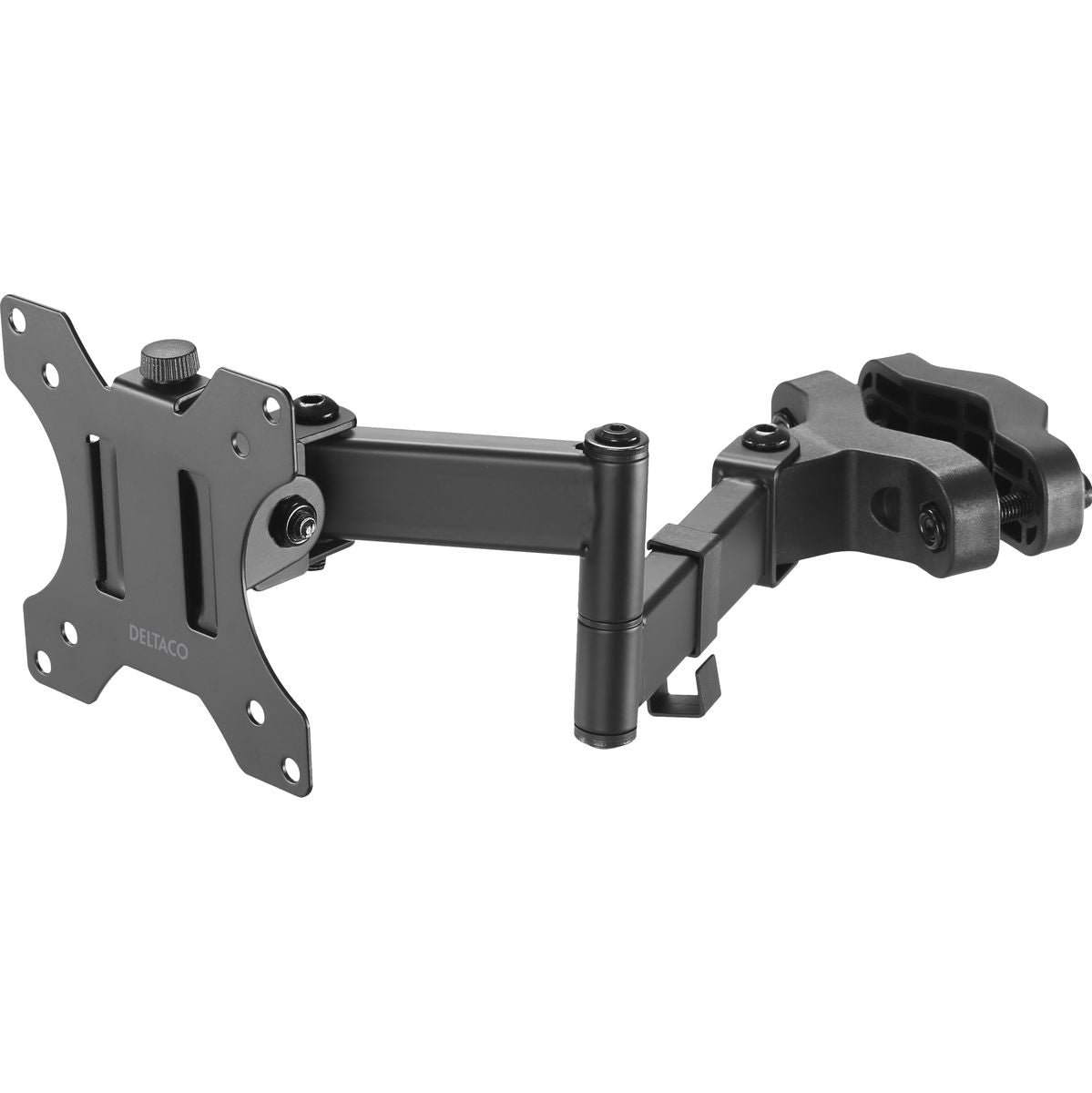 Deltaco Office Full Motion Pivot Pole Mount Monitor Arm