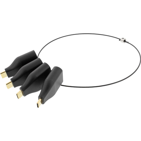 Deltaco Office USB-C Adapter Ring MDP DP VGA HDMI