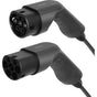 Deltaco E-Charge Cable Type 2 - Type 2 1 Phase 16A 5m