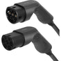 Deltaco E-Charge Cable Type 2 - Type 2 3 Phase 16A 5m