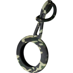 Deltaco Apple Airtag Case Silicone Hanger - Camouflage