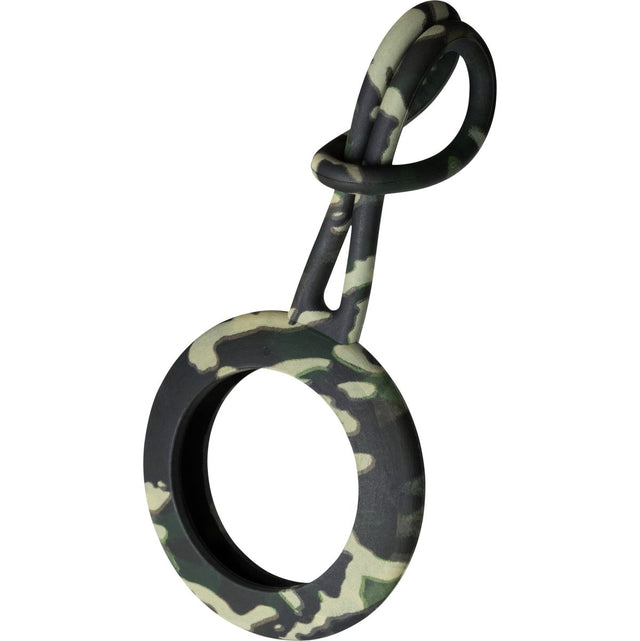Deltaco Apple Airtag Case Silicone Hanger - Camouflage