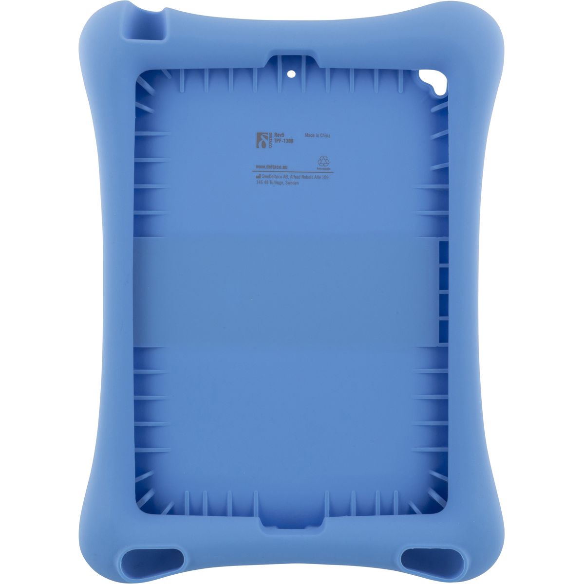 Deltaco Silicone Case iPad Air/2 iPad Pro 9.7 inch iPad 9.7 inch - Blue
