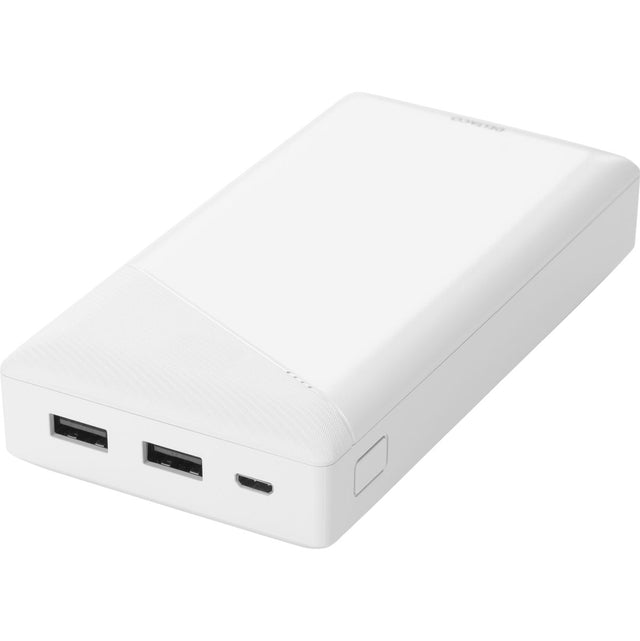 Deltaco PowerBank 20.000 mAh 2X USB-A White