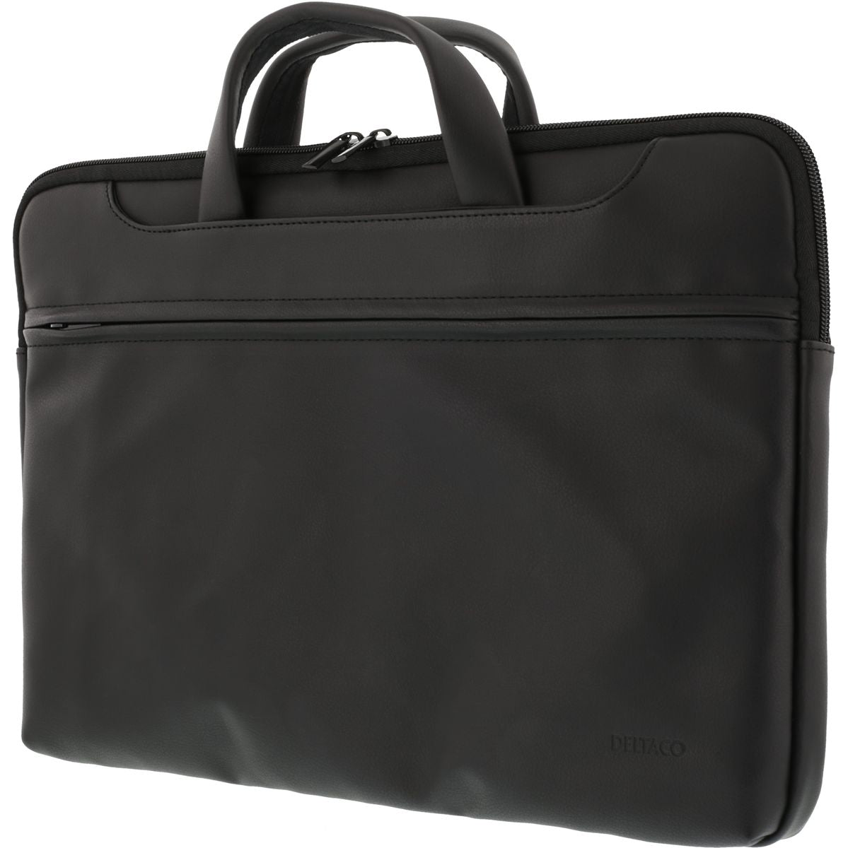Deltaco Notebook Sleeve For 15.6 inch Laptops Pu-Leather - Black