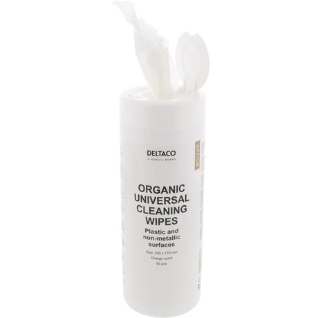 Deltaco Office Organical Universal Cleaning Sanitizers 200x175mm 1 Box