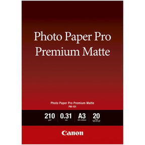 Canon Photo Paper Premium Matte A3 20 Sheets