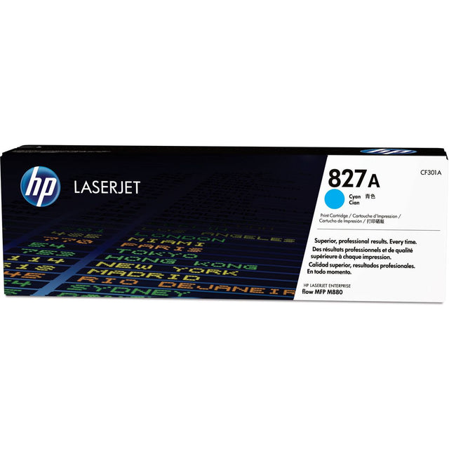 HP 827A Cartridge Cyan SC3 CF301A