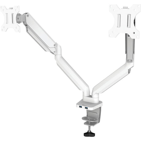 Fellowes Platinum Series Dual Monitor Arm - White