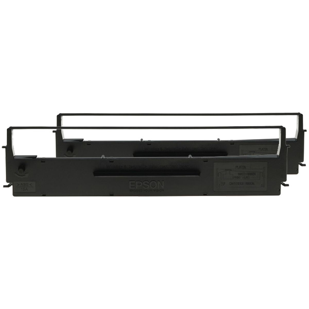 Epson Black Ribbon Cartridge 2-pack C13S015646
