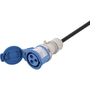Deltaco Extension Cable Buitengebruik IP44 Geaard Cee 16A 20 M Black