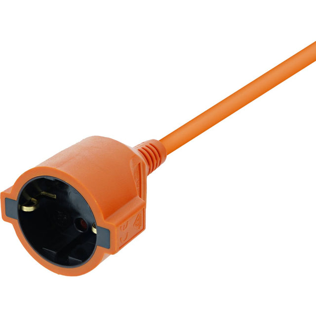 Deltaco Extension Cable Inside Geaard IP20 20 M Orange