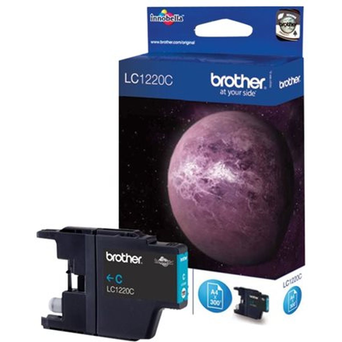 Brother LC-1220 Cyan SC EX Alarm LC1220CBP