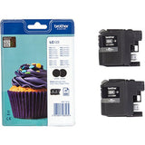 Brother LC-123 Black SC 2 X 2-pack EX Alarm LC123BKBP2 - image 3 of 3