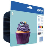 Brother LC-123 Multipack Black Cyan Yellow Magenta LC123VAL - image 2 of 3