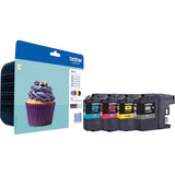 Brother LC-123 Multipack Black Cyan Yellow Magenta LC123VAL - image 3 of 3