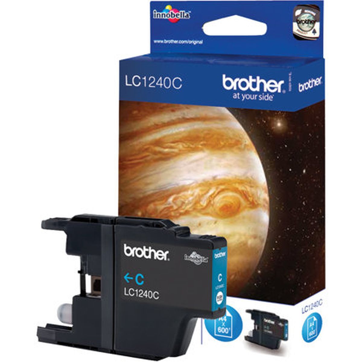 Brother LC-1240 Cyan HC EX Alarm LC1240CBP - image 2 of 2