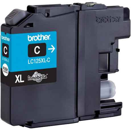 Brother LC-125XL Cyan HC 1 EX Alarm LC125XLCBP