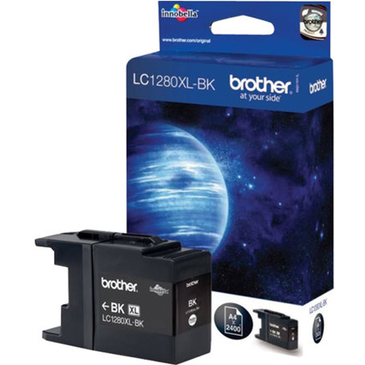 Brother LC-1280 Black Extra HC EX Alarm LC1280XLBKBP