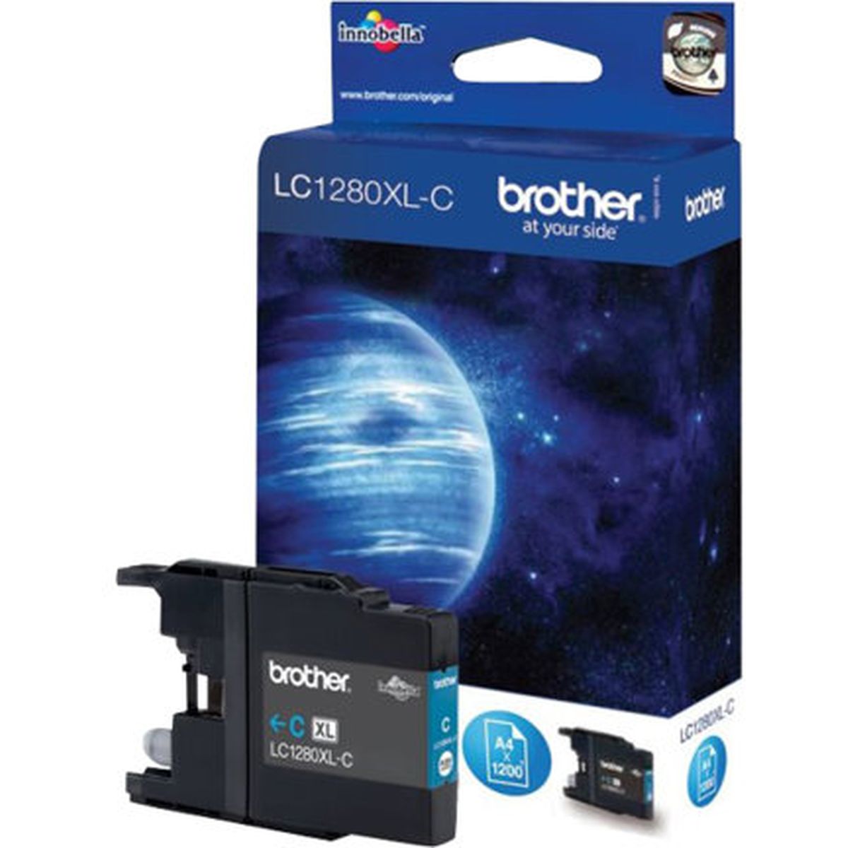 Brother LC-1280 Cyan Extra HC 1 EX Alarm LC1280XLCBP