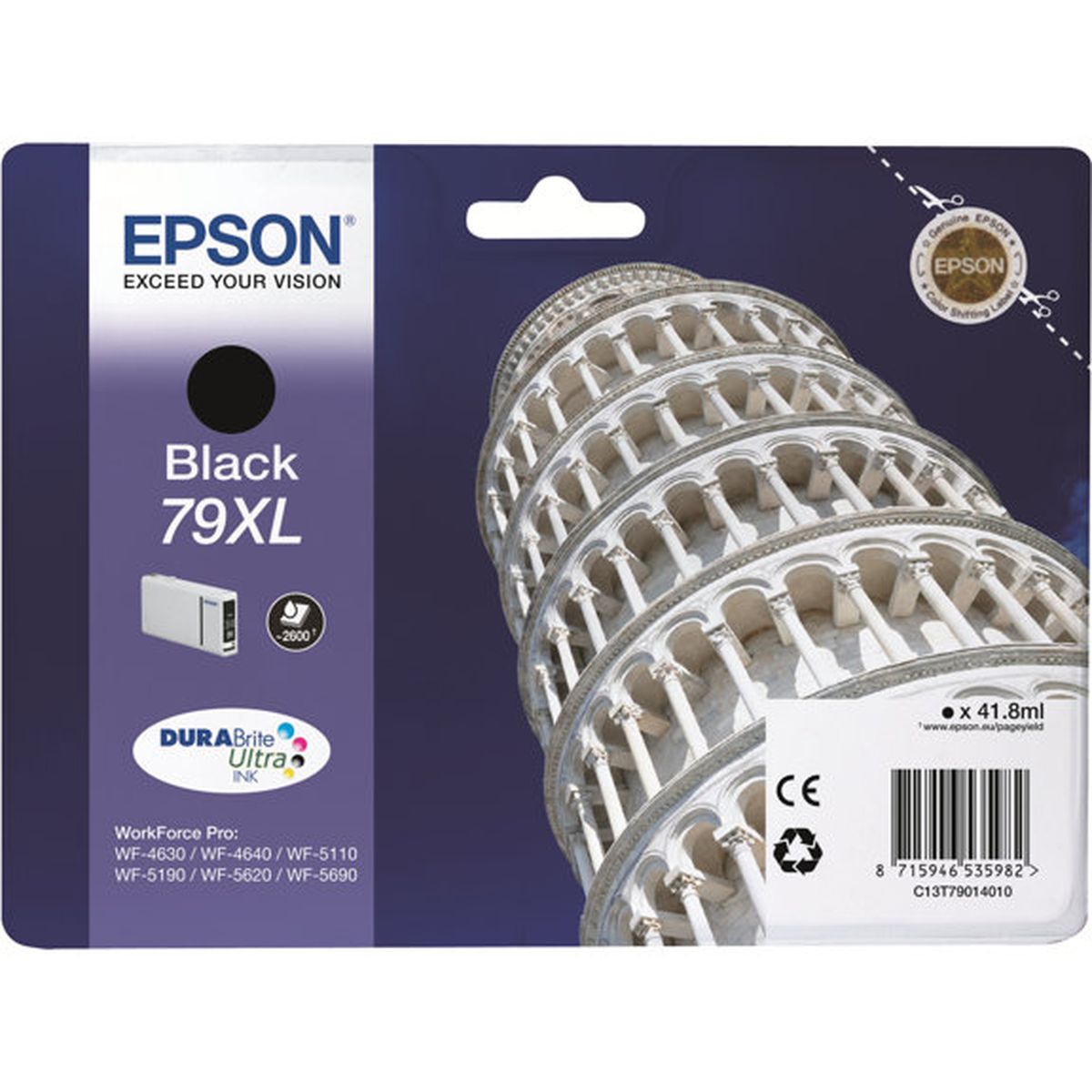 Epson 79XL Ink Cartridge Black High Capacity 41.8ml 2.600 PA - image 3 of 3