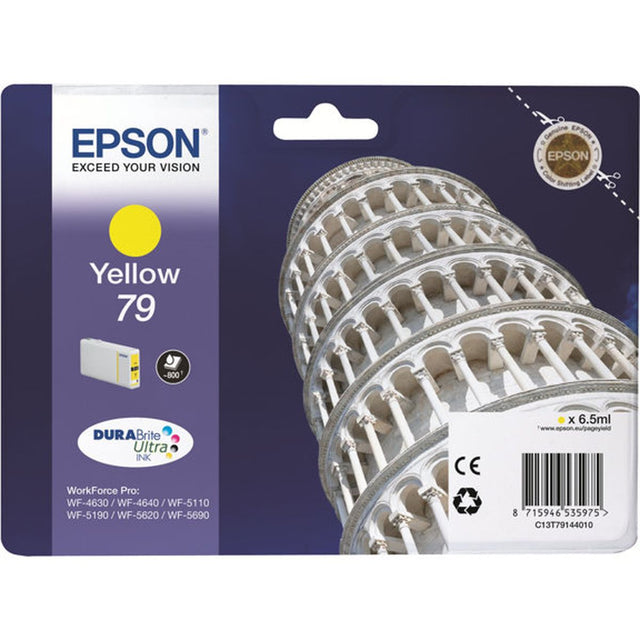 Epson 79 Ink Cartridge Yellow Standard Capacity 6.5ml 800 PA