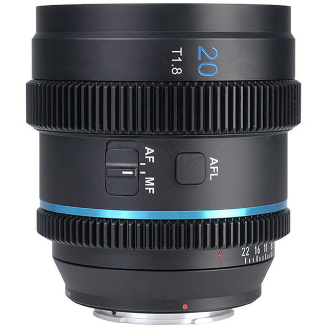 Sirui 20mm T1.8 1.33X S35 AF Anamorphic Lens (E Mount Blue Flare)