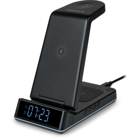 Thomson CL750IA Alarm Clock + All-In-One Charger - A