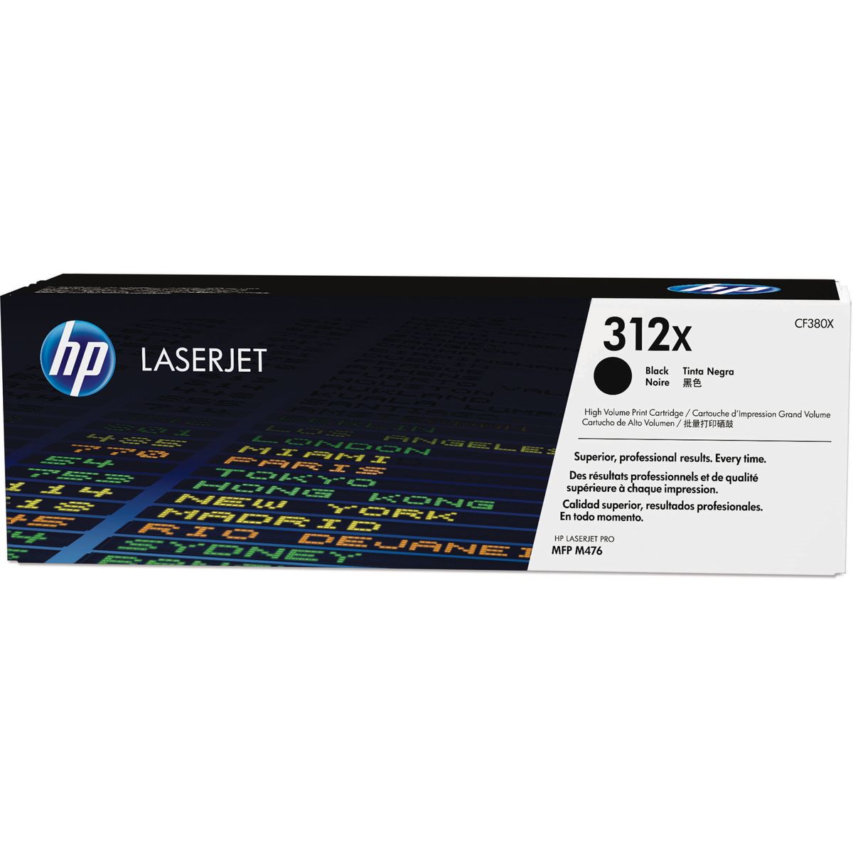HP 312X Cartridge Black HC 4 CF380X